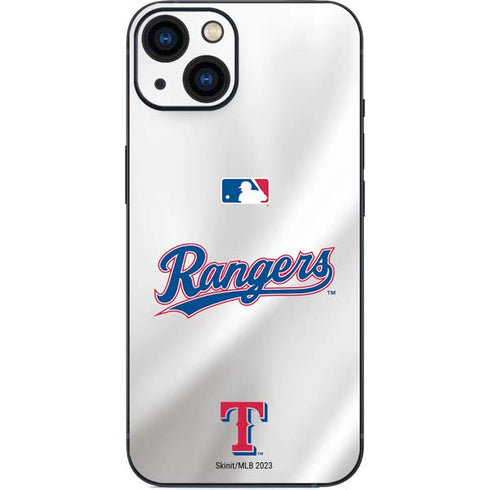 MLB Texas Rangers Home Jersey iPhone 15 Plus Skin