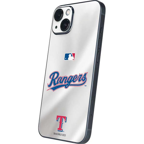 MLB Texas Rangers Home Jersey iPhone 15 Plus Skin