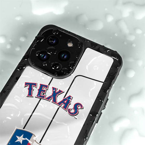MLB Texas Rangers Home Jersey iPhone 14 Pro Max Waterproof Case