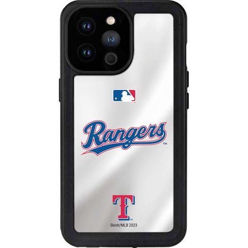 MLB Texas Rangers Home Jersey iPhone 14 Pro Max Waterproof Case