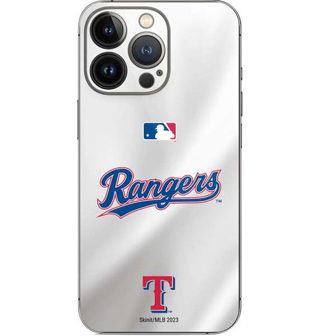 MLB Texas Rangers Home Jersey iPhone 14 Pro Skin