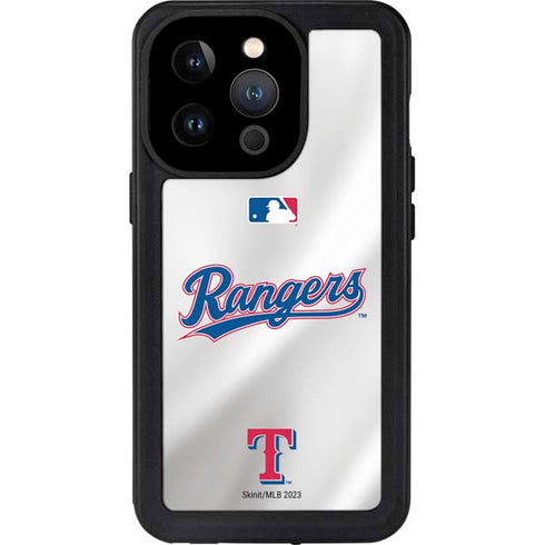 MLB Texas Rangers Home Jersey iPhone 14 Pro Waterproof Case