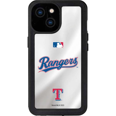 MLB Texas Rangers Home Jersey iPhone 15 Waterproof Case
