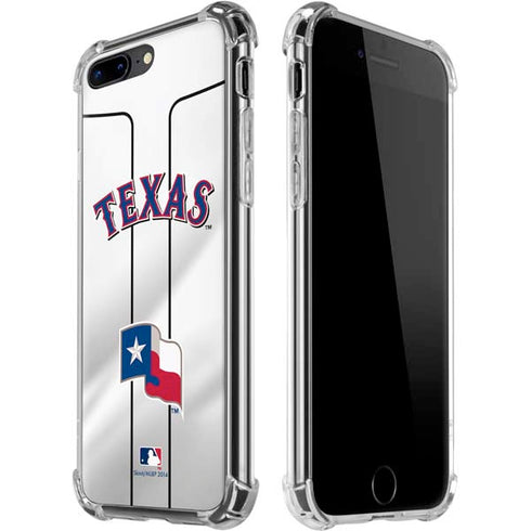 MLB Texas Rangers Home Jersey iPhone 7/8 Plus Clear Case