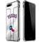 MLB Texas Rangers Home Jersey iPhone 7/8 Plus Clear Case