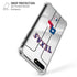 MLB Texas Rangers Home Jersey iPhone 7/8 Plus Clear Case