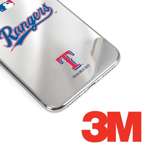 MLB Texas Rangers Home Jersey iPhone XS Max Skin