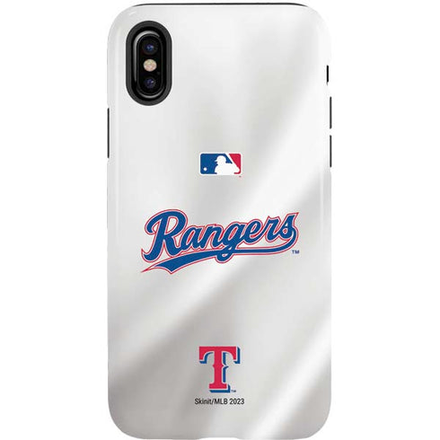 MLB Texas Rangers Home Jersey iPhone XS Pro Case