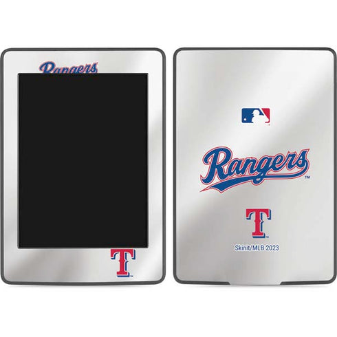 MLB Texas Rangers Home Jersey Amazon Kindle Skin