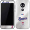 MLB Texas Rangers Home Jersey Moto E5 Play Skin
