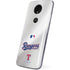 MLB Texas Rangers Home Jersey Moto E5 Plus Skin