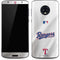 MLB Texas Rangers Home Jersey Moto G6 Skin