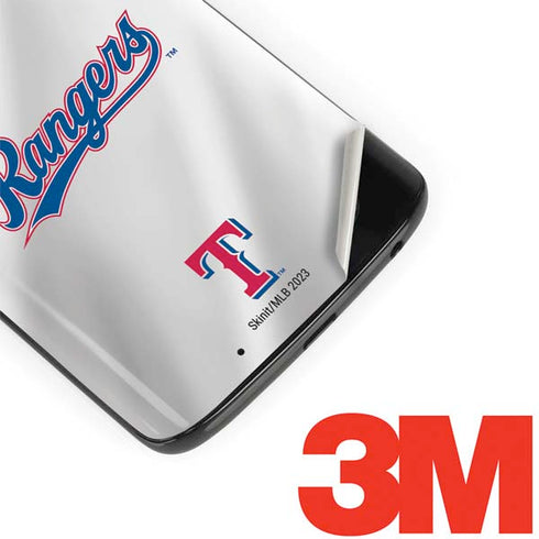 MLB Texas Rangers Home Jersey Moto G6 Skin