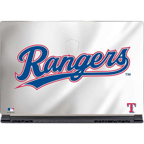 MLB Texas Rangers Home Jersey MSI GS65 Stealth Laptop Skin