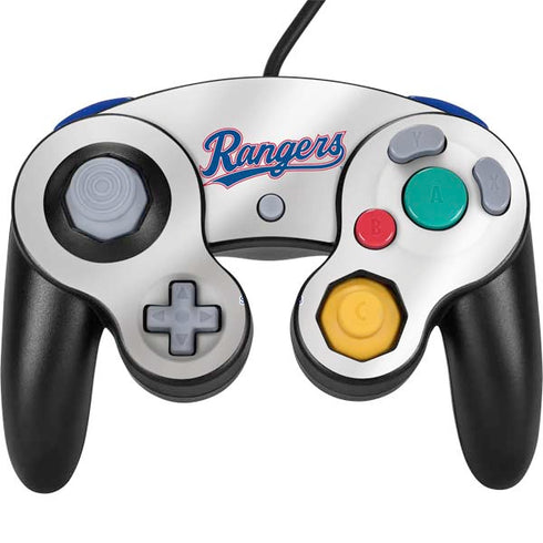 MLB Texas Rangers Home Jersey Nintendo GameCube Controller Skin