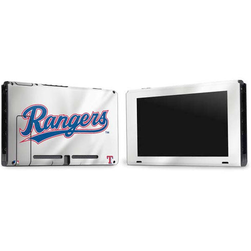 MLB Texas Rangers Home Jersey Nintendo Switch Bundle Skin
