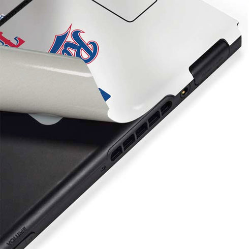 MLB Texas Rangers Home Jersey Nintendo Switch Bundle Skin