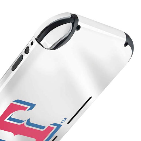 MLB Texas Rangers Home Jersey Nintendo Switch Lite Skin