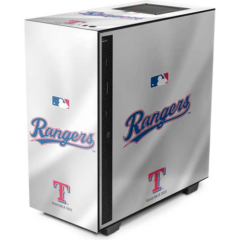 MLB Texas Rangers Home Jersey NZXT H510 Compact ATX Mid-Tower Case Skin