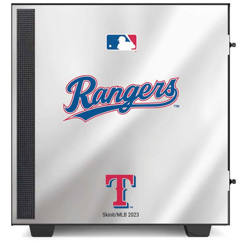MLB Texas Rangers Home Jersey NZXT H510 Compact ATX Mid-Tower Case Skin
