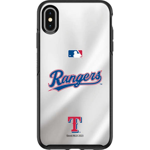 MLB Texas Rangers Home Jersey Otterbox Symmetry iPhone Skin