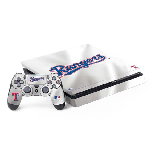 MLB Texas Rangers Home Jersey PS4 Slim Bundle Skin