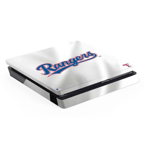 MLB Texas Rangers Home Jersey PS4 Slim Skin