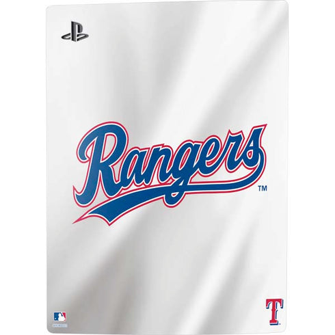 MLB Texas Rangers Home Jersey PS5 Digital Edition Console Skin