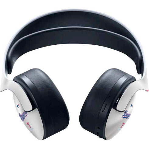MLB Texas Rangers Home Jersey PULSE 3D Wireless Headset for PS5 Skin