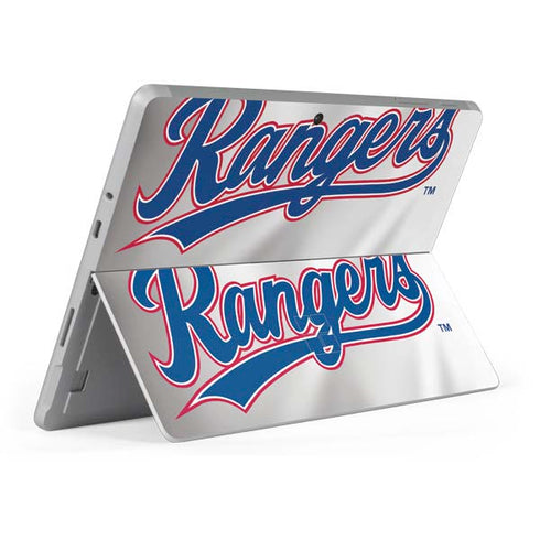 MLB Texas Rangers Home Jersey Surface Go Skin
