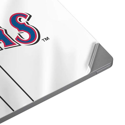 MLB Texas Rangers Home Jersey Universal Laptop 12in (9.8 x 6.8in) Skin