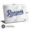 MLB Texas Rangers Home Jersey Universal Laptop 15in (12.2 x 8.8in) Skin