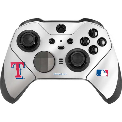 MLB Texas Rangers Home Jersey Xbox Elite Wireless Controller Series 2 Skin