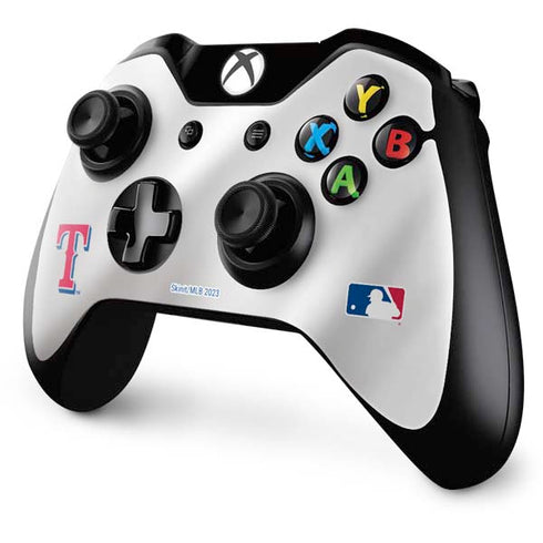 MLB Texas Rangers Home Jersey Xbox One Controller Skin