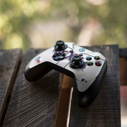 MLB Texas Rangers Home Jersey Xbox One Elite Controller Skin