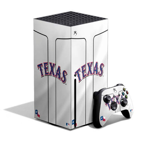 MLB Texas Rangers Home Jersey Xbox Series X Bundle Skin