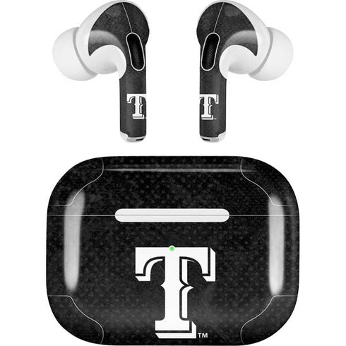 MLB Texas Rangers Jays Dark Wash AirPods Pro 2nd Gen Skin