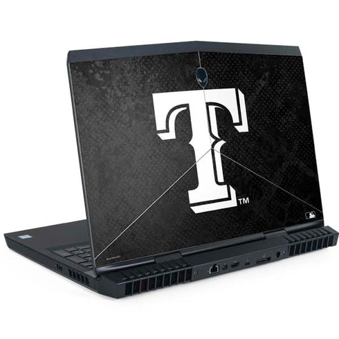 MLB Texas Rangers Jays Dark Wash Dell Alienware Skin