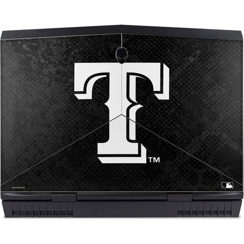 MLB Texas Rangers Jays Dark Wash Dell Alienware Skin