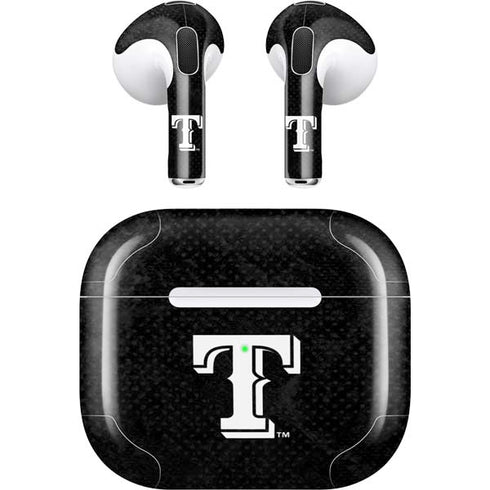 MLB Texas Rangers Jays Dark Wash Apple AirPods (3rd Gen 2021) Skin