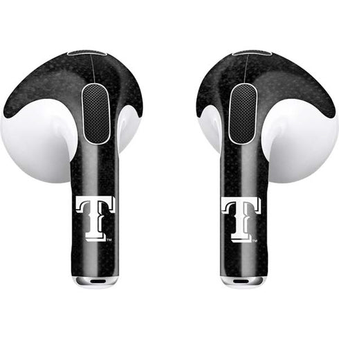 MLB Texas Rangers Jays Dark Wash Apple AirPods (3rd Gen 2021) Skin