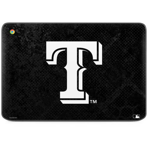 MLB Texas Rangers Jays Dark Wash HP Chromebook Skin