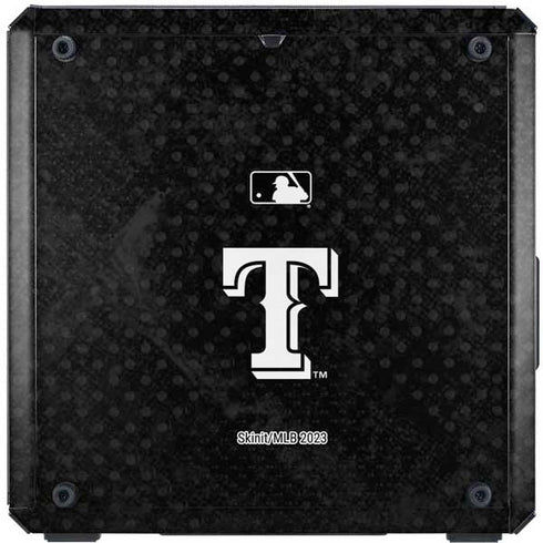 MLB Texas Rangers Jays Dark Wash Cooler Master MasterBox Q300L Mini Tower Skin