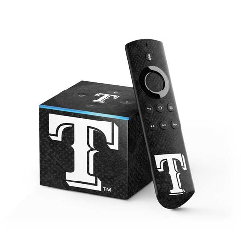 MLB Texas Rangers Jays Dark Wash Fire TV Cube Skin
