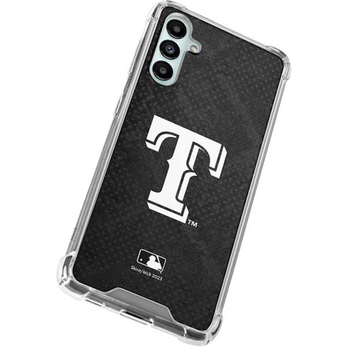 MLB Texas Rangers Jays Dark Wash Galaxy A14 5G Clear Case