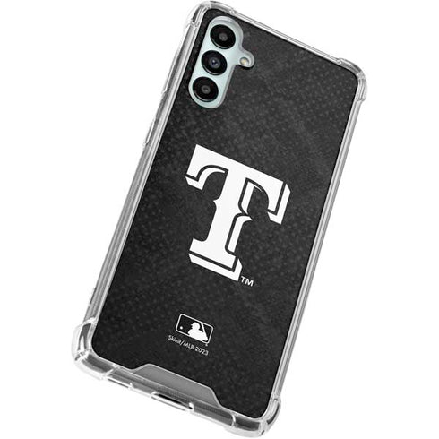 MLB Texas Rangers Jays Dark Wash Galaxy A15 5G Clear Case