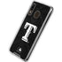 MLB Texas Rangers Jays Dark Wash Galaxy A30 Clear Case
