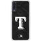 MLB Texas Rangers Jays Dark Wash Galaxy A50 Clear Case