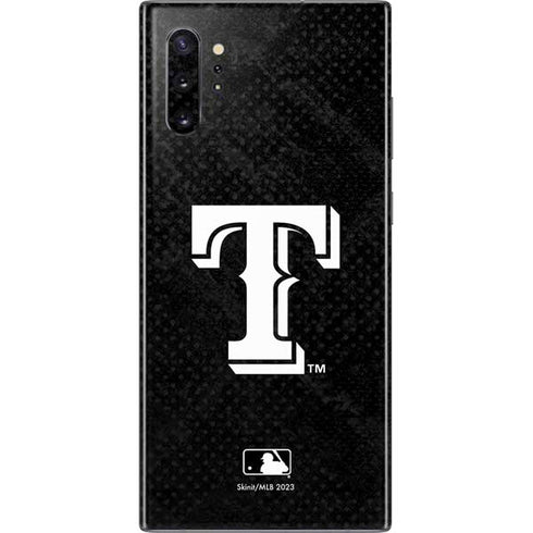 MLB Texas Rangers Jays Dark Wash Galaxy Note 10 Plus Skin