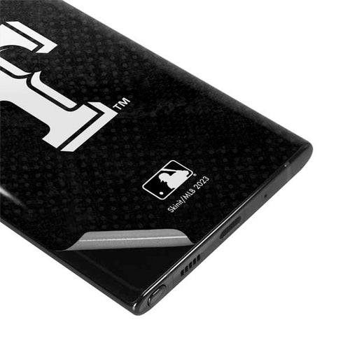 MLB Texas Rangers Jays Dark Wash Galaxy Note 10 Plus Skin